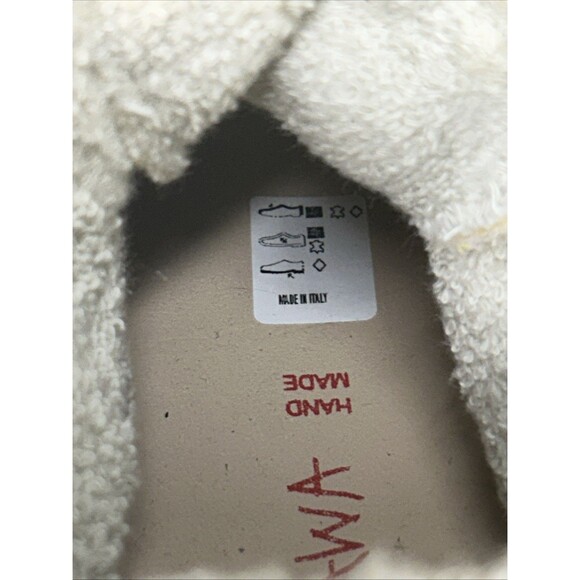 Ishikawa Ankle Boots Shoes Leather Yellow & Grey Strap Closure Star Italy Sz 38 - Picture 8 of 15